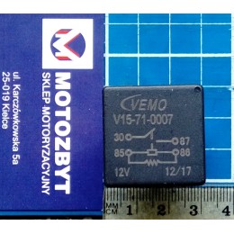 Przekażnik zwierny 12V 40A VW -