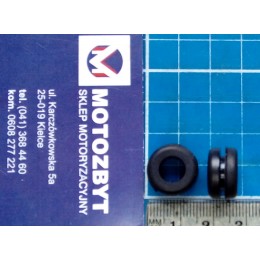 Przelotka gumowa fi 8/12 mm,  wysokość 8 mm, grubość blachy - 1,5 mm  -