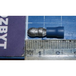 Konektor cylindryczny izolowany B5-2.5-P, męski