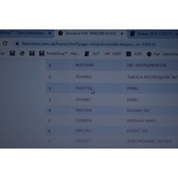 Poprzecznica zawieszenia przedniego Cnq,panel