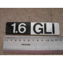 Emblemat 1,6 GLI rzemiosło